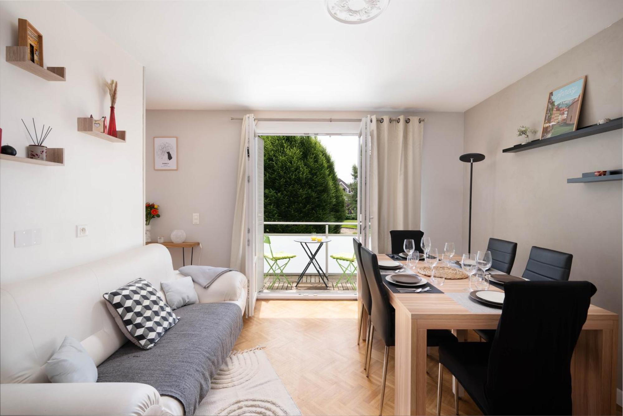Appartement Cosy 6 Pers Pres Du Lac Avec Garage Annecy Bagian luar foto