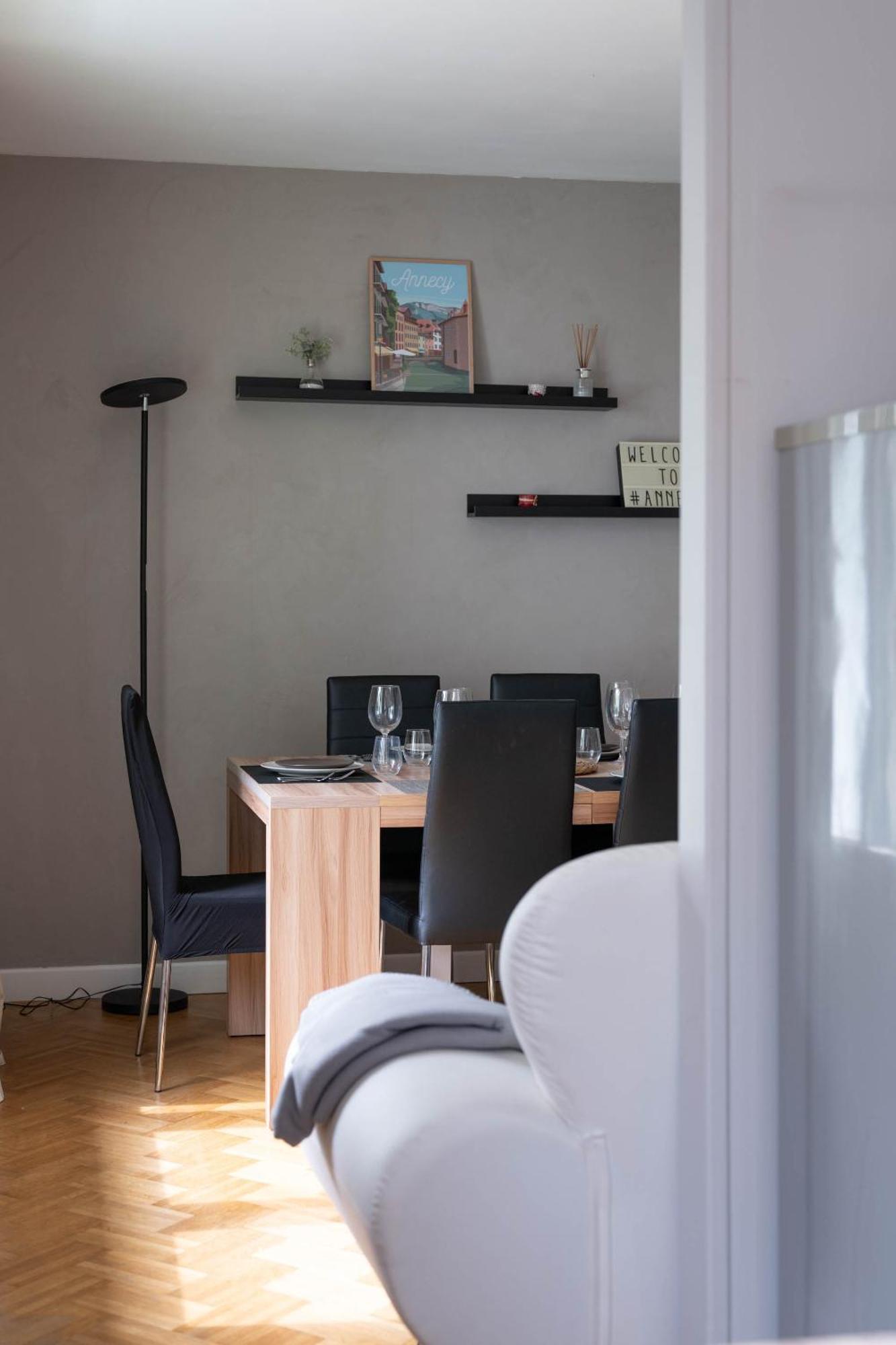 Appartement Cosy 6 Pers Pres Du Lac Avec Garage Annecy Bagian luar foto